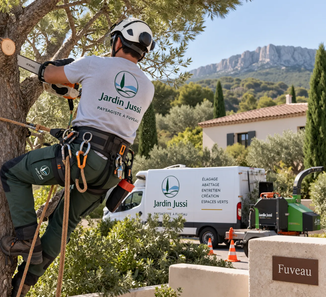 Jardin présenté par Jardin Jussi — Paysagiste au Tholonet